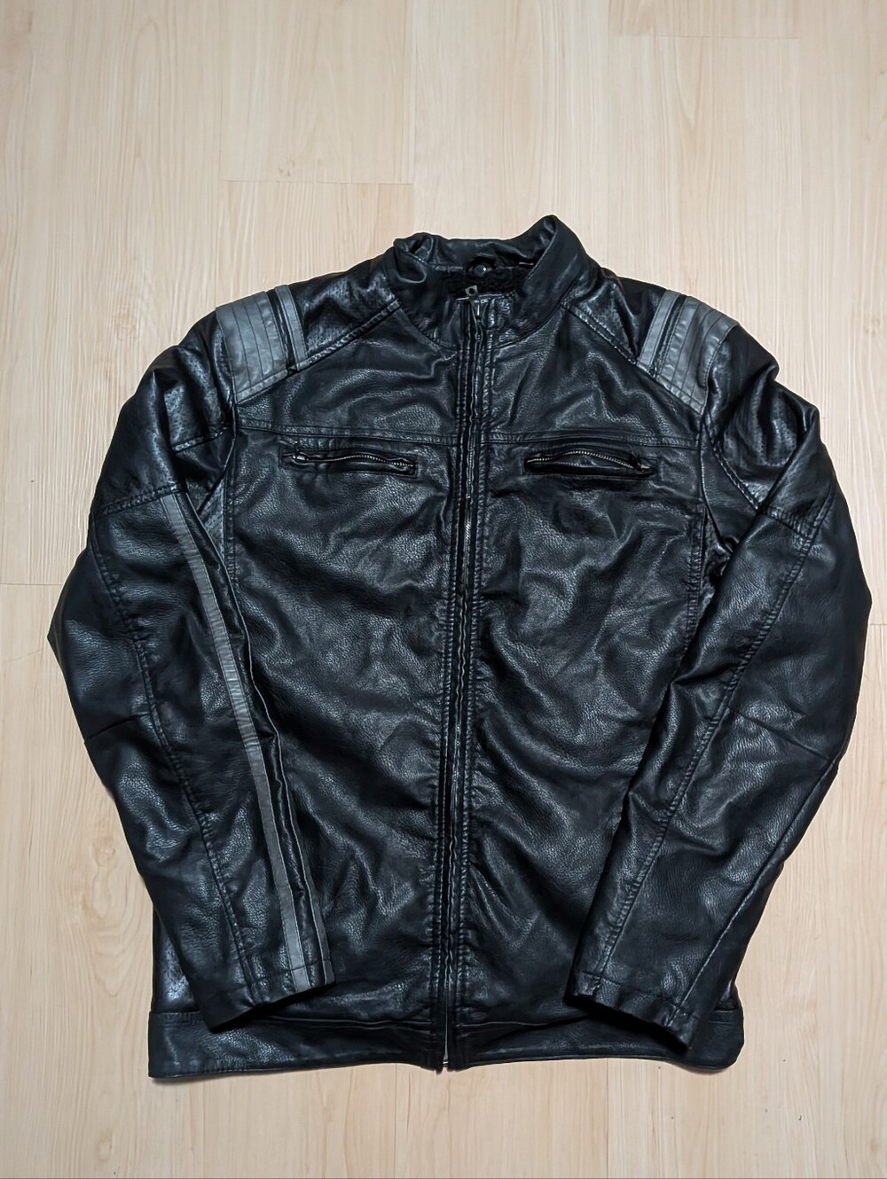 Buckle Black Men’s Sherpa Lined Jacket Medium M Black Winter Coat